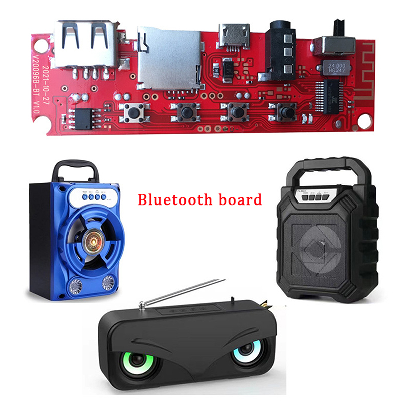 Diy Audio Electronics Kit - แผงวงจรเสียงบลูทูธมัลติฟังก์ชันแผงวงจรบลูทูธโมดูลเครื่องขยายเสียง DIY โมดูลบลูทูธโมดูลโคมไฟ Mltifunctional
