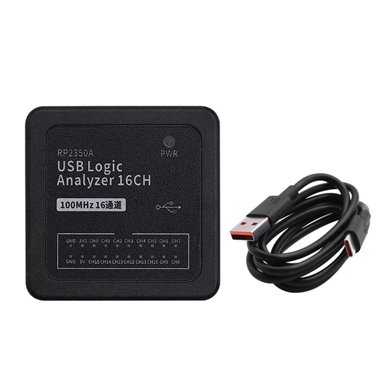 Logic Analyzer Usb - B14C RP2350A ไมโครคอนโทรลเลอร์ 16CH USB-C USB