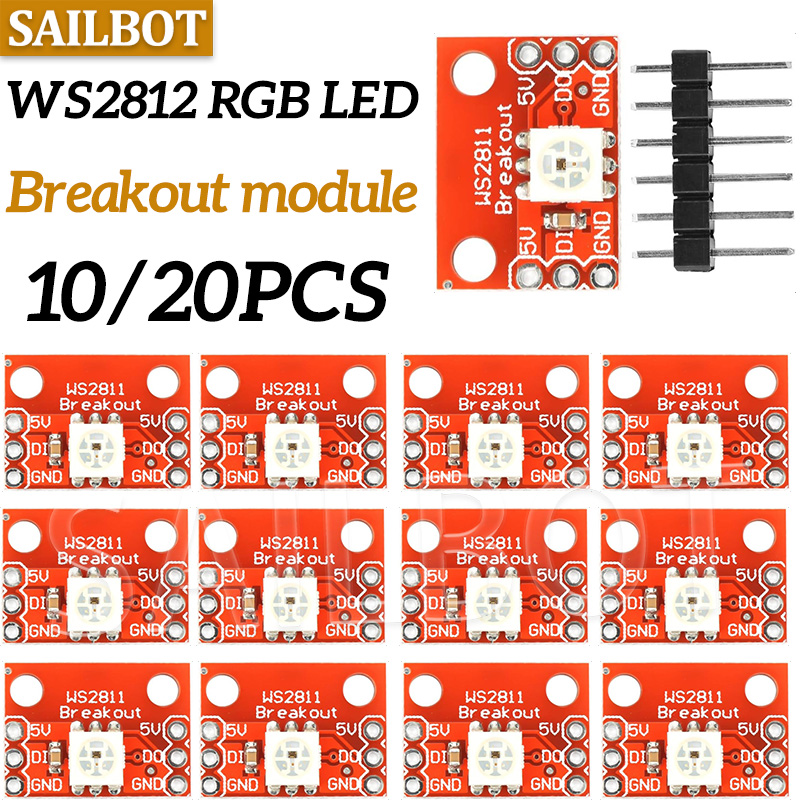 ชุดคิท LED WS2812 RGB แบบแยกส่ - Diy Electronics Project Kit บทวิจารณ์และราคา