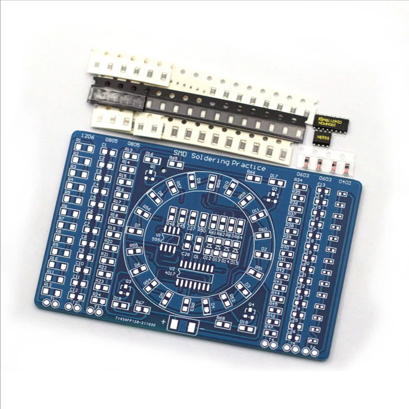 SMT SMD ส่วนประกอบอิเล็กทรอนิก - Diy Electronics Learning Kit บทวิจารณ์และราคา