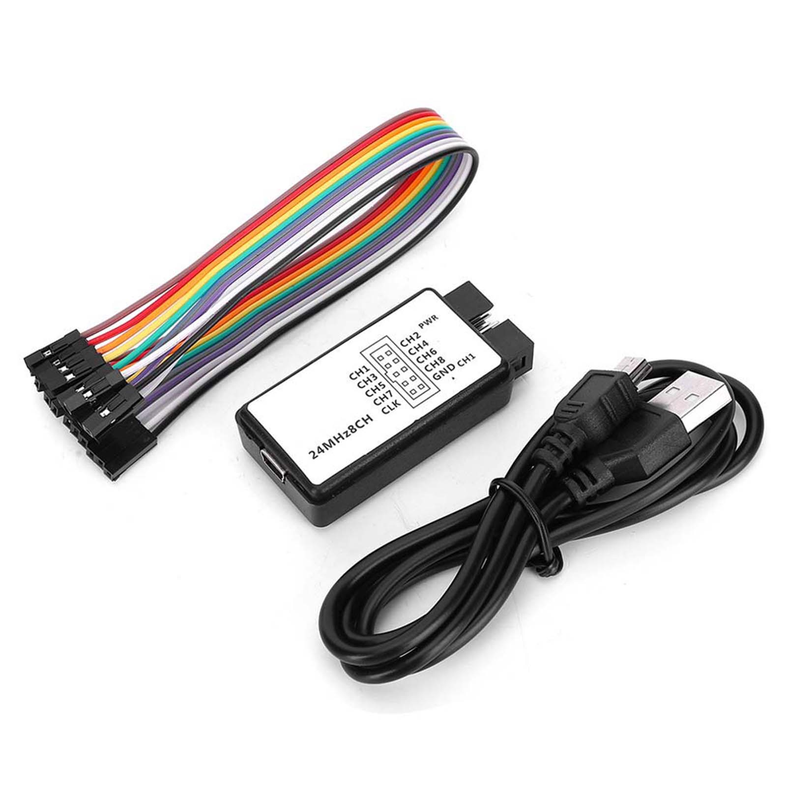เครื่องวิเคราะห์ลอจิก 24MHz ชุ - Logic Analyzer Usb บทวิจารณ์และราคา