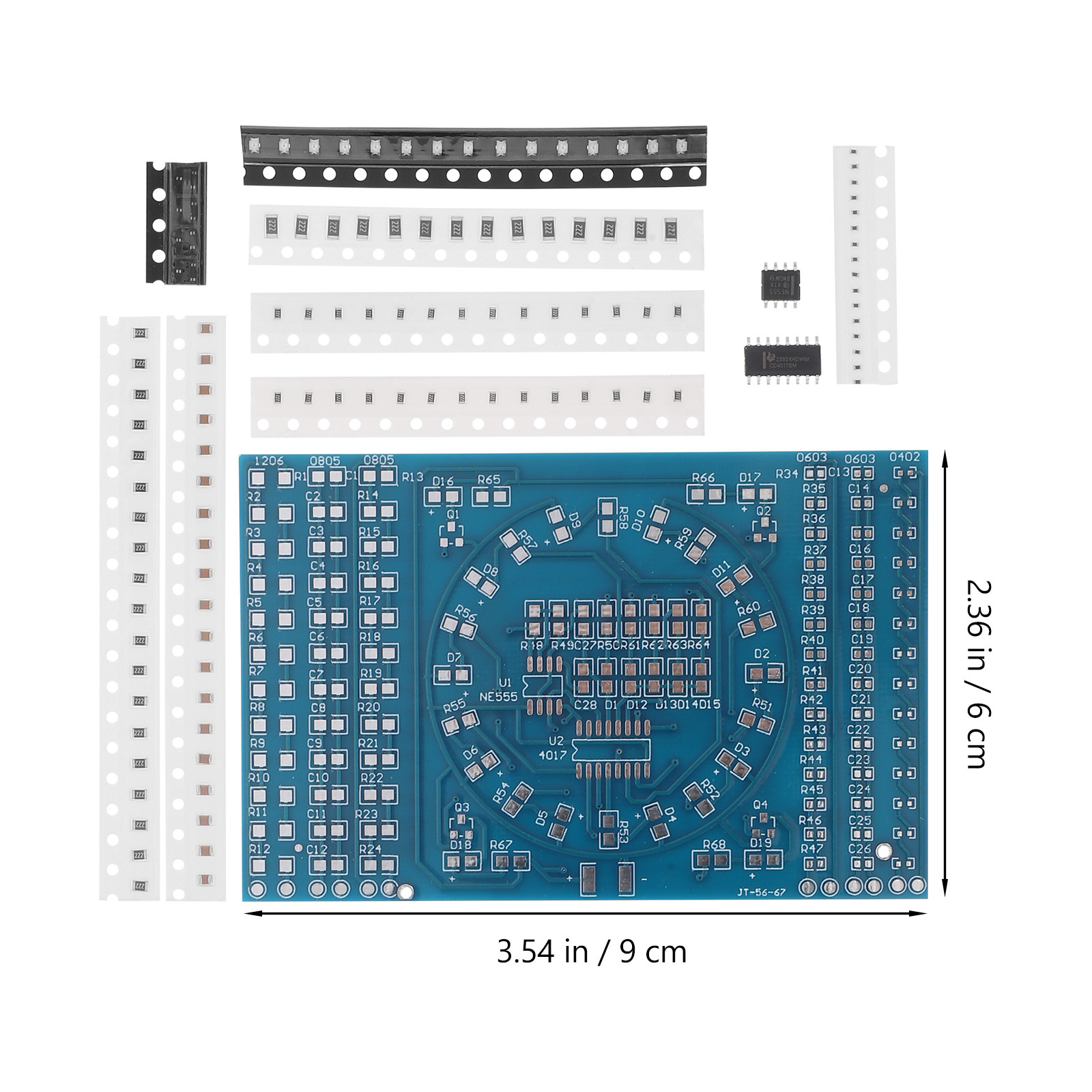 ชุดฝึกบัดกรี 1 ชุด พร้อมแผงวงจ - Diy Electronics Project Kit บทวิจารณ์และราคา