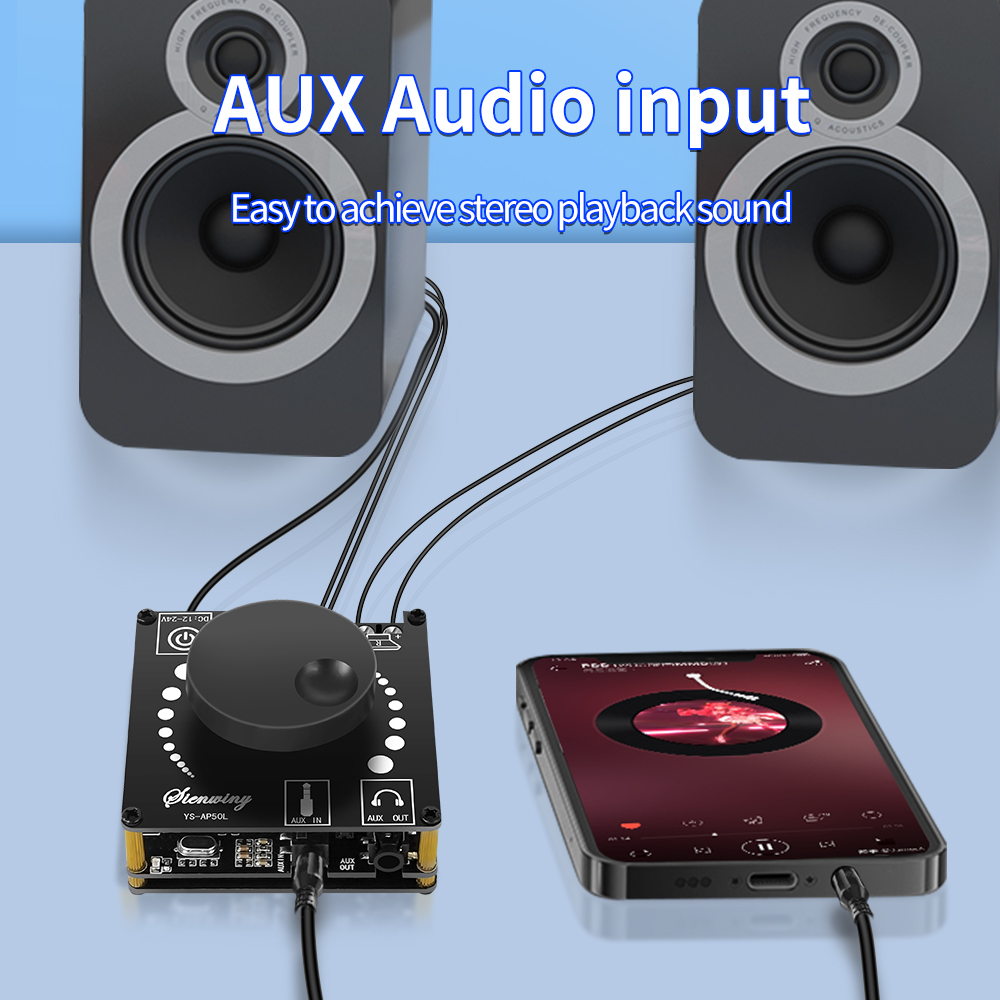 โมดูลปรับแต่งเสียง DIY 50W*2 ม - Diy Audio Electronics Kit บทวิจารณ์และราคา