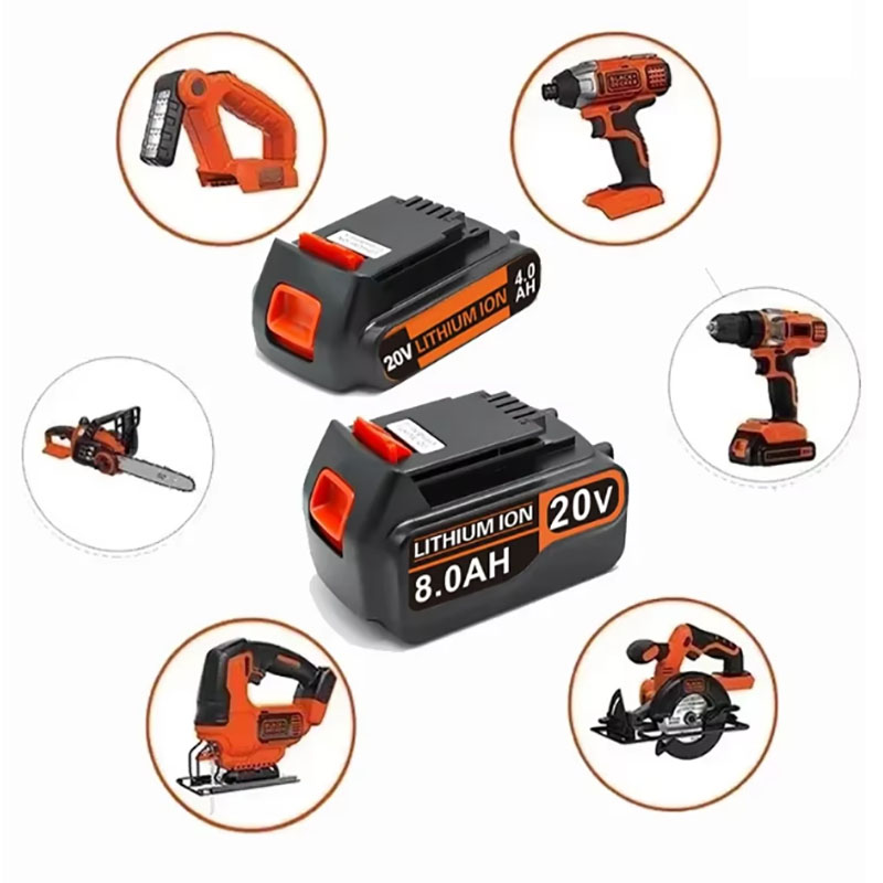 แบตเตอรี่ 20V 3.0Ah 4.0Ah สำหร - Black+Decker Tool Cordless บทวิจารณ์และราคา